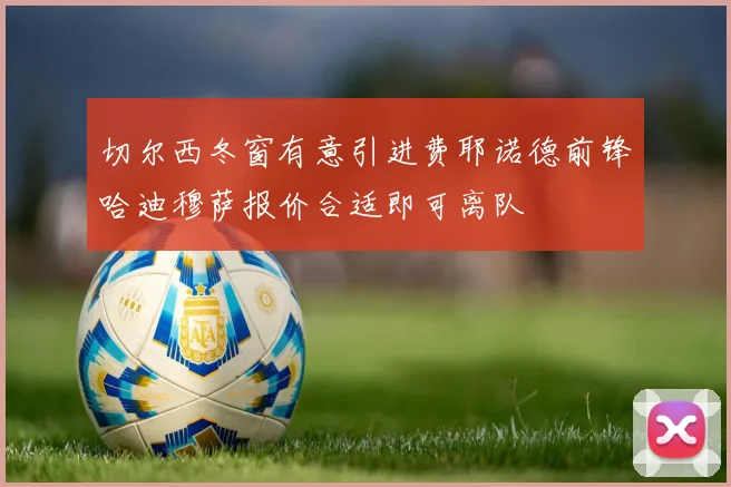 切尔西冬窗有意引进费耶诺德前锋哈迪穆萨报价合适即可离队