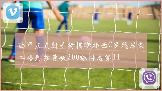 西甲历史射手榜揭晓梅西C罗稳居前二格列兹曼破200球排名第11